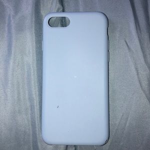 blue silicone iphone 7/8 case